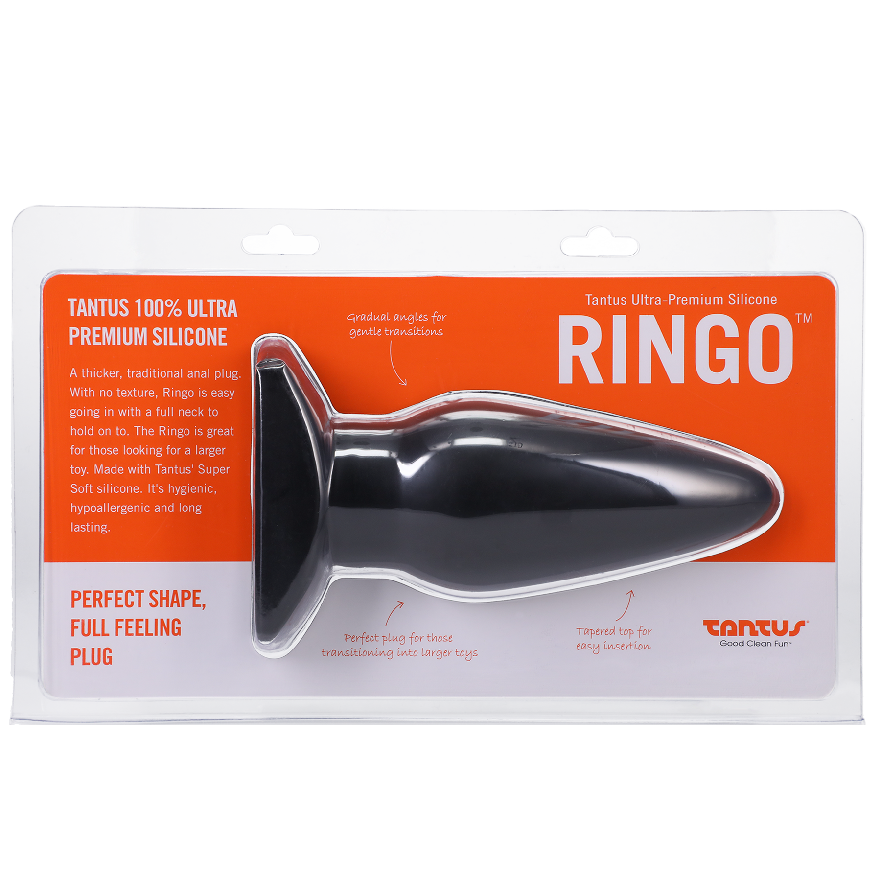 Silicone Ringo Silicone Butt Plug