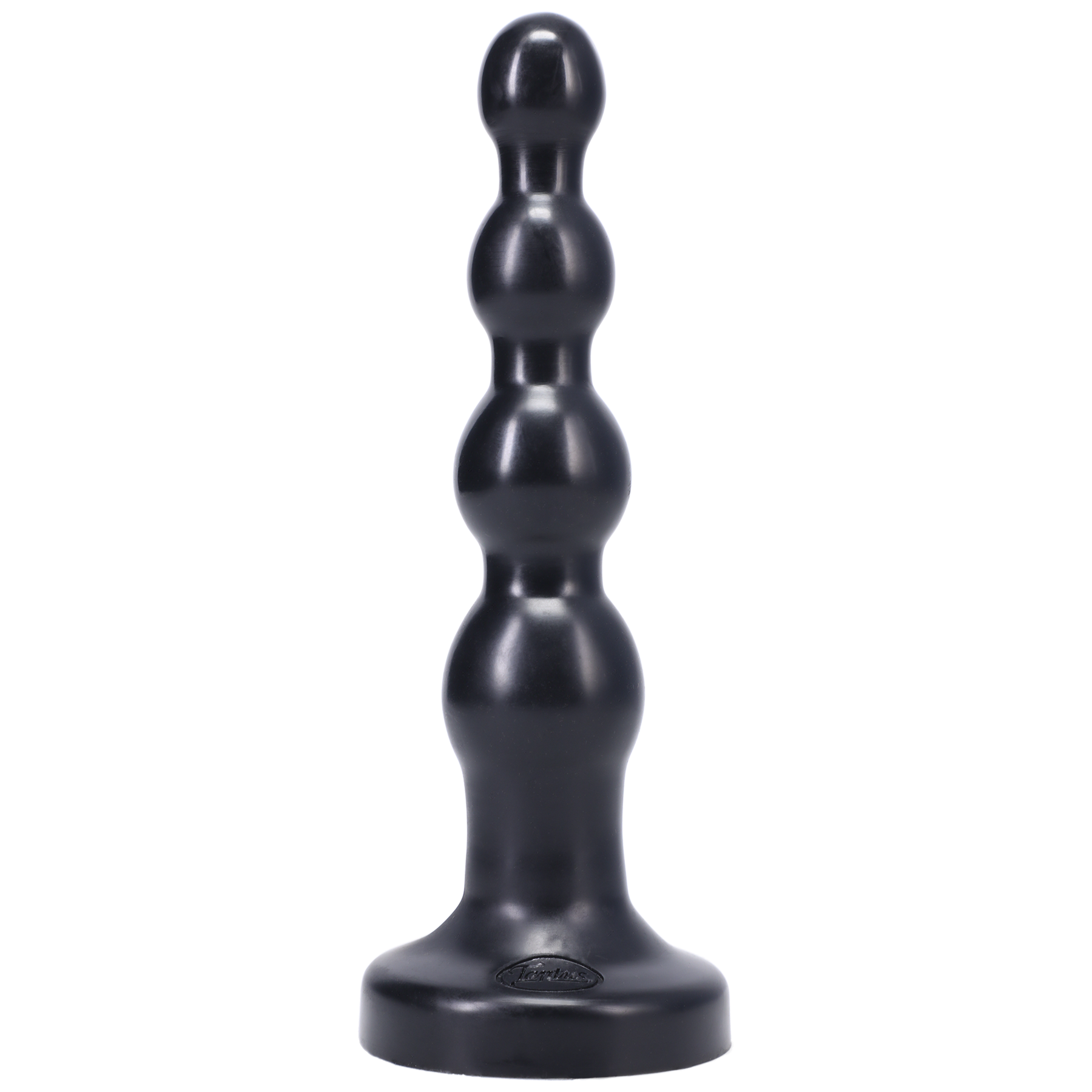 Tantus Silicone Large Ripple Butt Plug Black