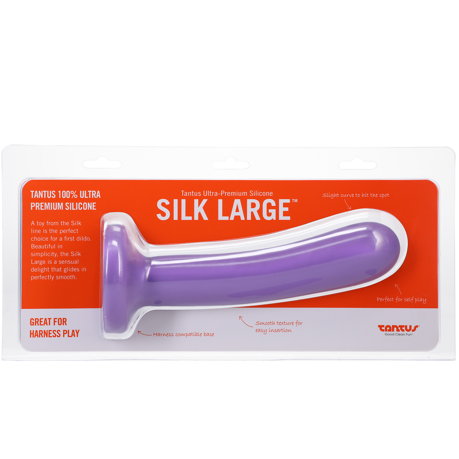 Silicone Silk Large Silicone Dildo