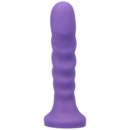 Tantus Silicone Echo Silicone Vibrator Midnight Purple