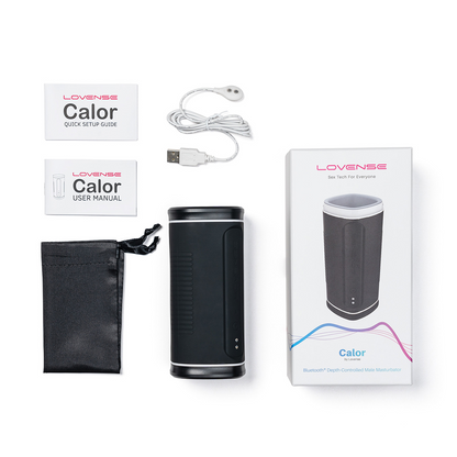 CALOR BY LOVENSE BLUETOOTH DEPTH CONTROLLED MALE MASTURBATOR