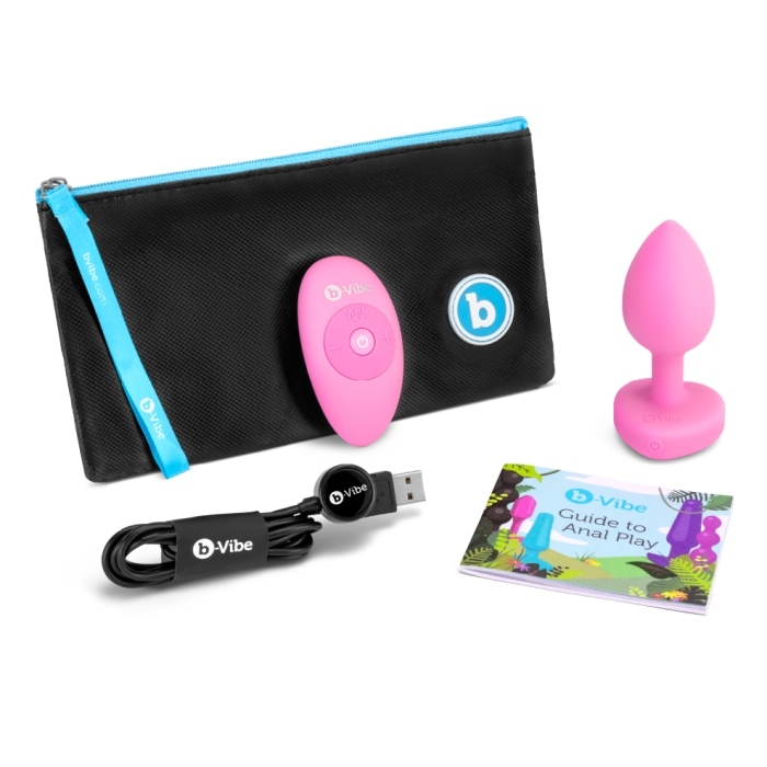 VIBRATING HEART PLUG S/M