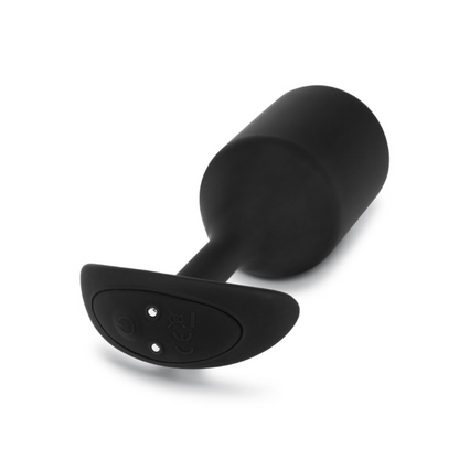 VIBRATING SNUG PLUG | XXL | BLACK