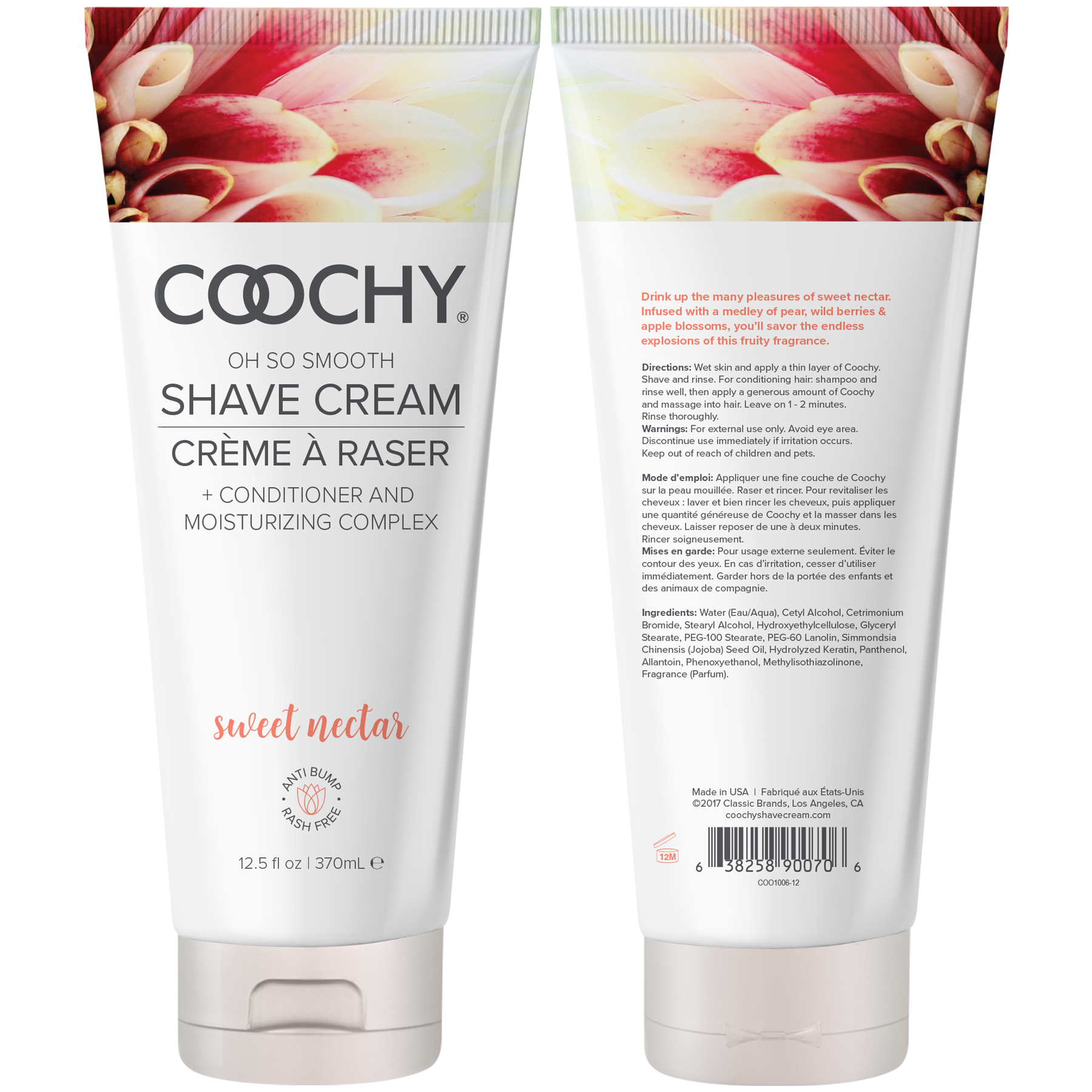 Shave Cream - Sweet Nectar 12.5oz | 370mL