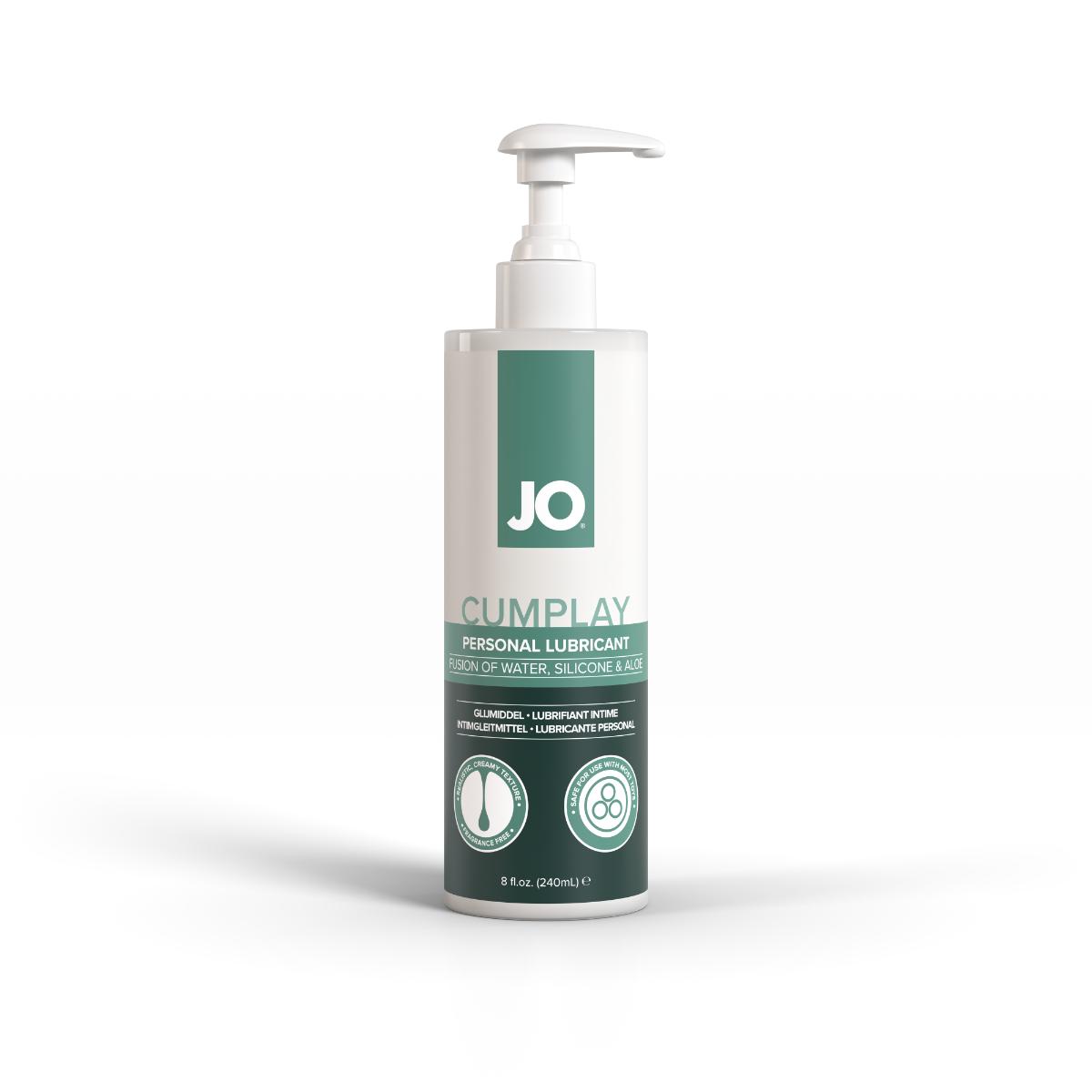 JO Cum Play - Fragrance Free - Lubricant 8 floz / 240 mL