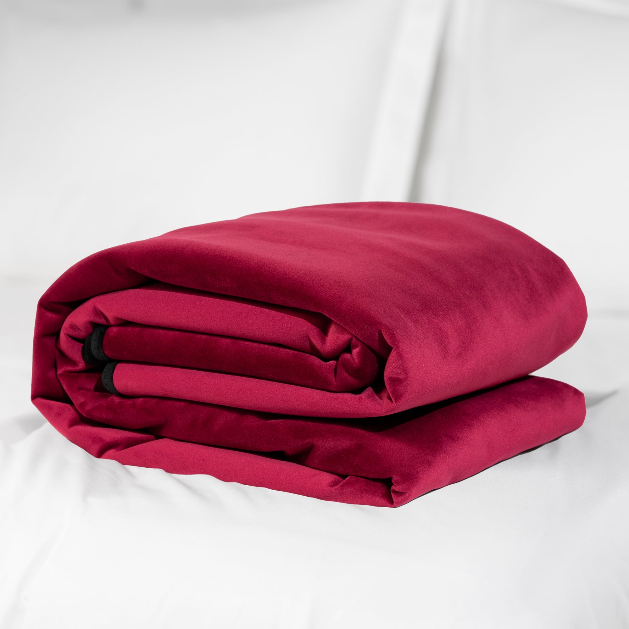 Fascinator Throw Merlot  Microvelvet - Mini