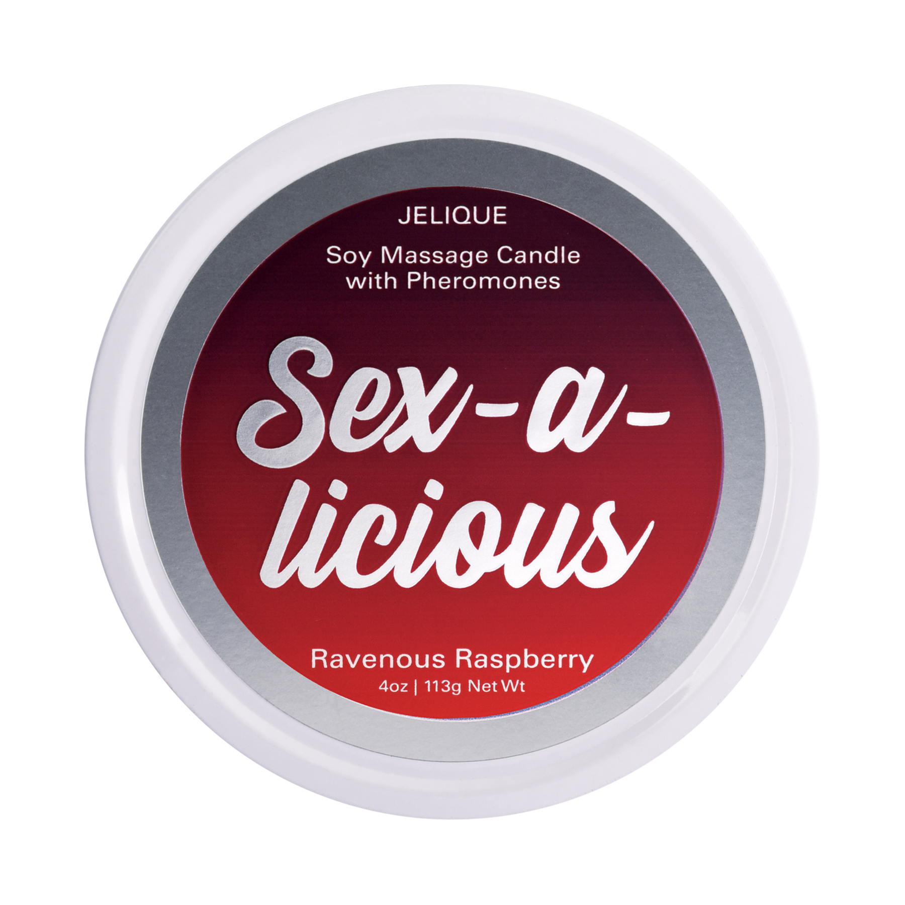 MOOD CANDLES Sex-a-licious - Pheromone Massage Candle Ravenous Raspberry 4oz | 113g