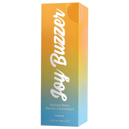 JOY BUZZER Clitoral Arousal Balm - Naked Flavor Free 1.5oz | 44mL