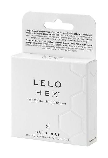 HEX Original Condoms, 3 Pack