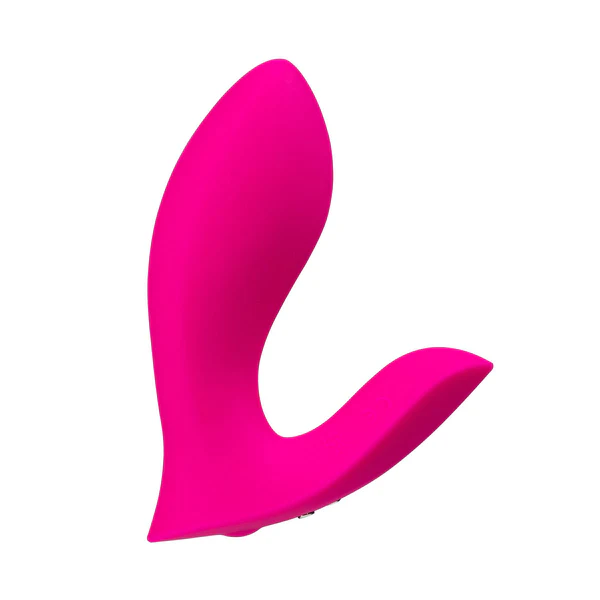 FLEXER BLUETOOTH INSERTABLE DUAL PANTY VIBRATOR - PINK