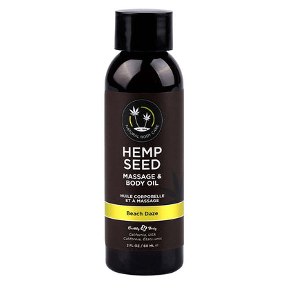 Hemp Seed Massage & Body Oil Beach Daze 2 fl oz / 60 ml