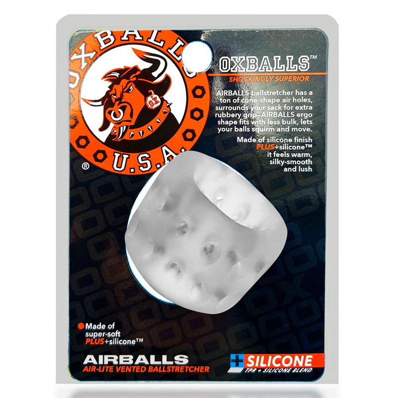 AIRBALLS, air-lite ballstretcher, CLEAR ICE