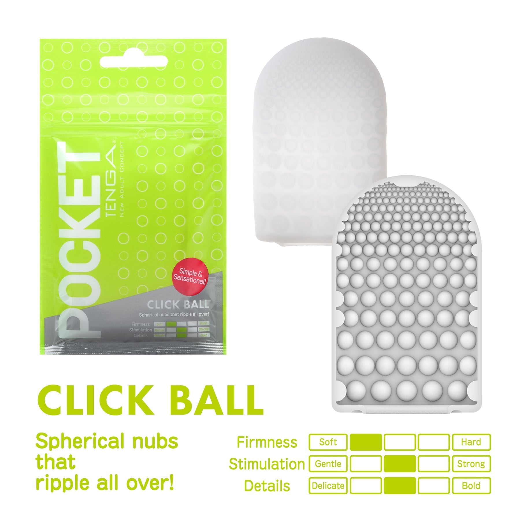 POCKET TENGA CLICK BALL