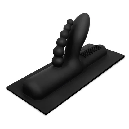 Buckwild - Double Penetration Silicone Attachment - Black